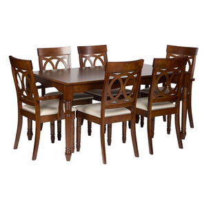 Juego de Comedor Florencia / 4 Sillas + 2 Sitiales